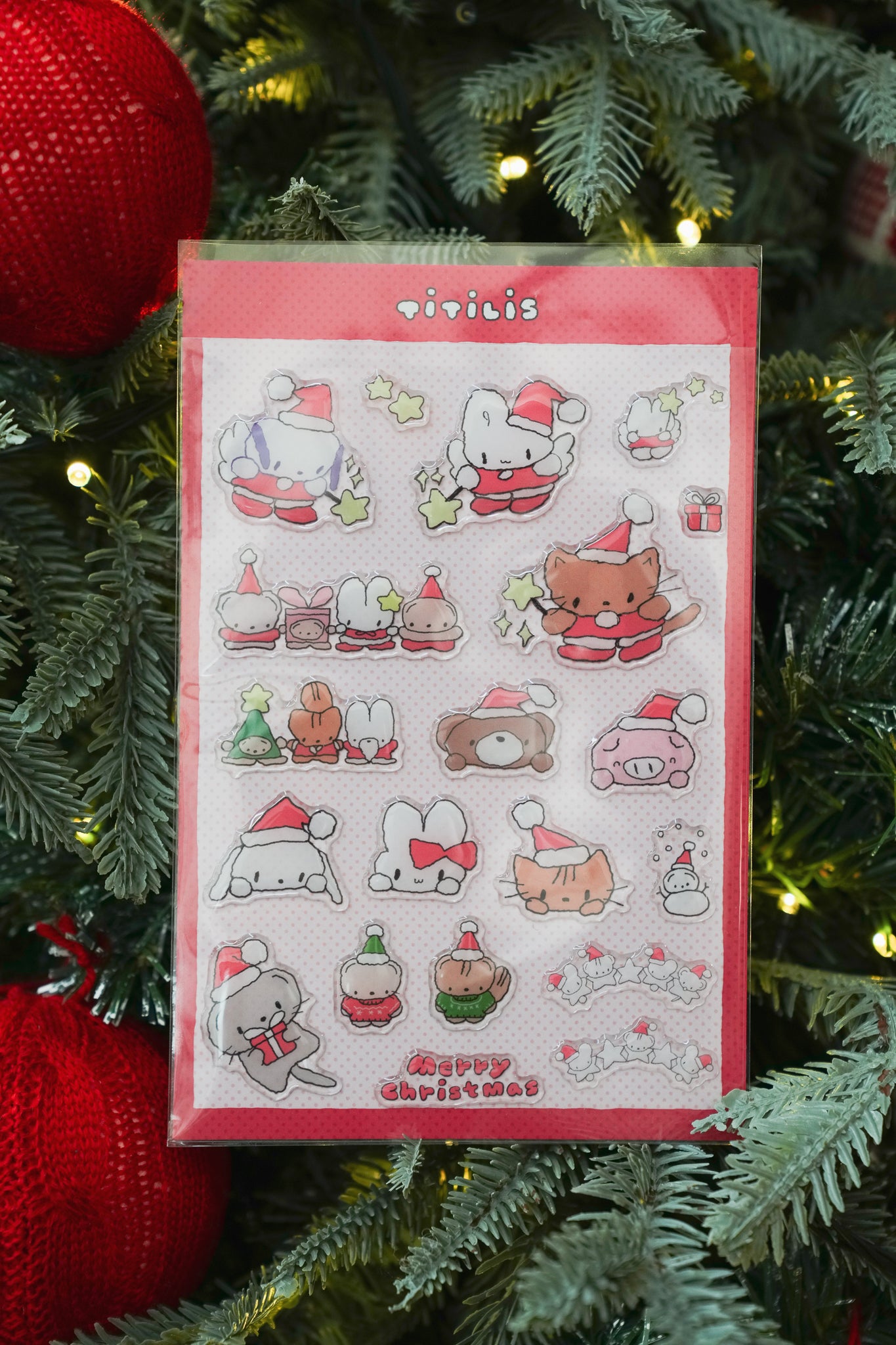 titilis holiday sticker