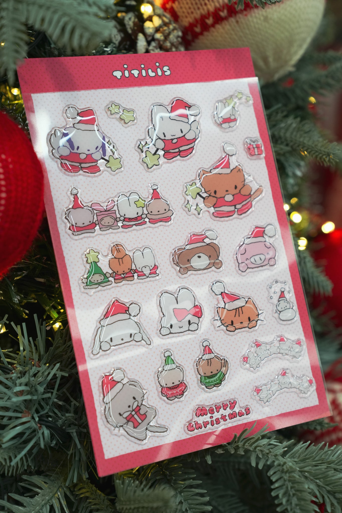 titilis holiday sticker