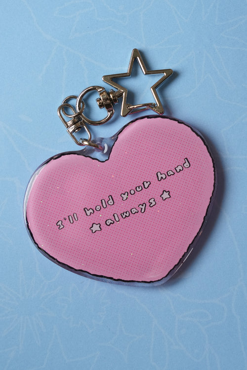 TITILIS always heart keyring