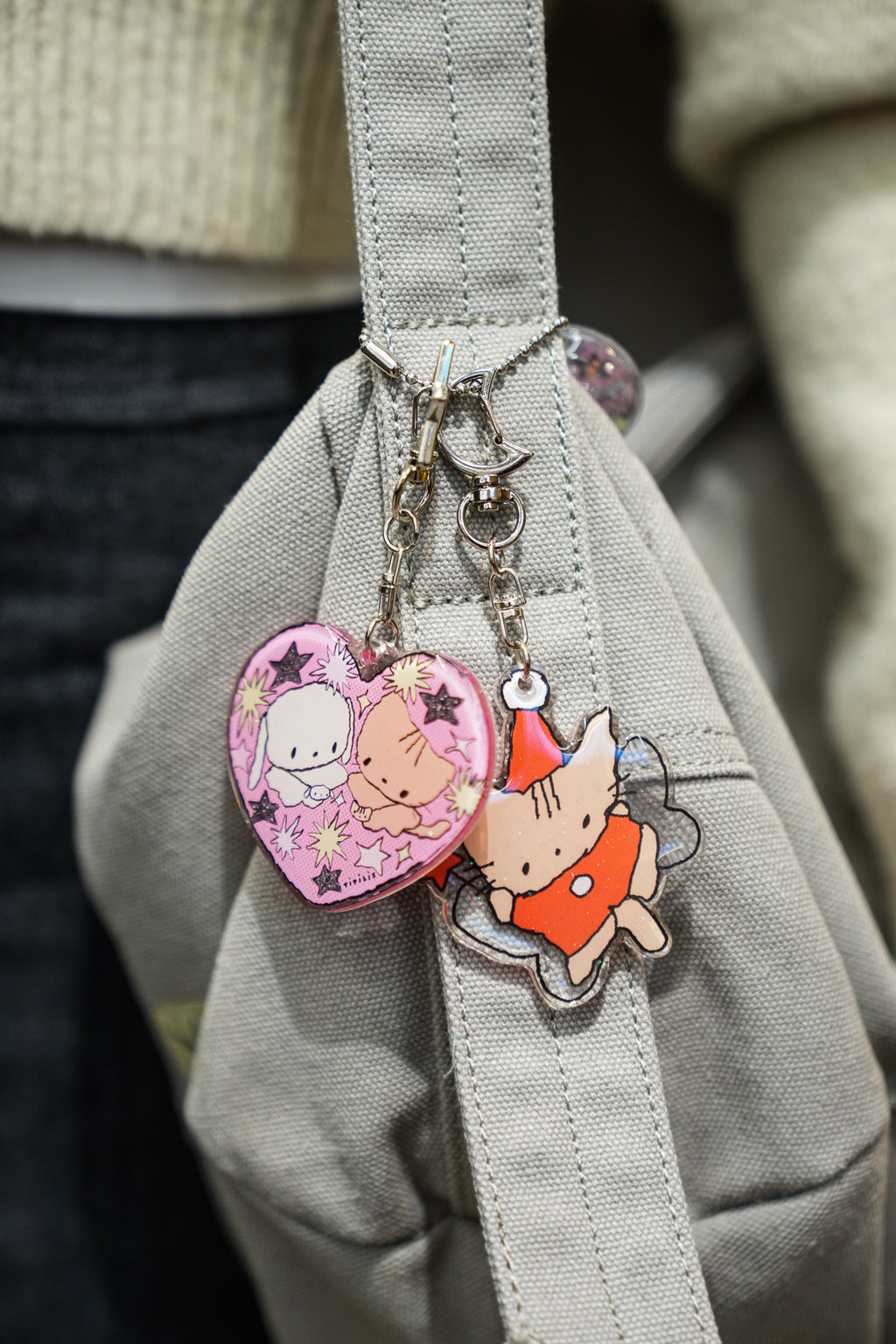 TITILIS always heart keyring