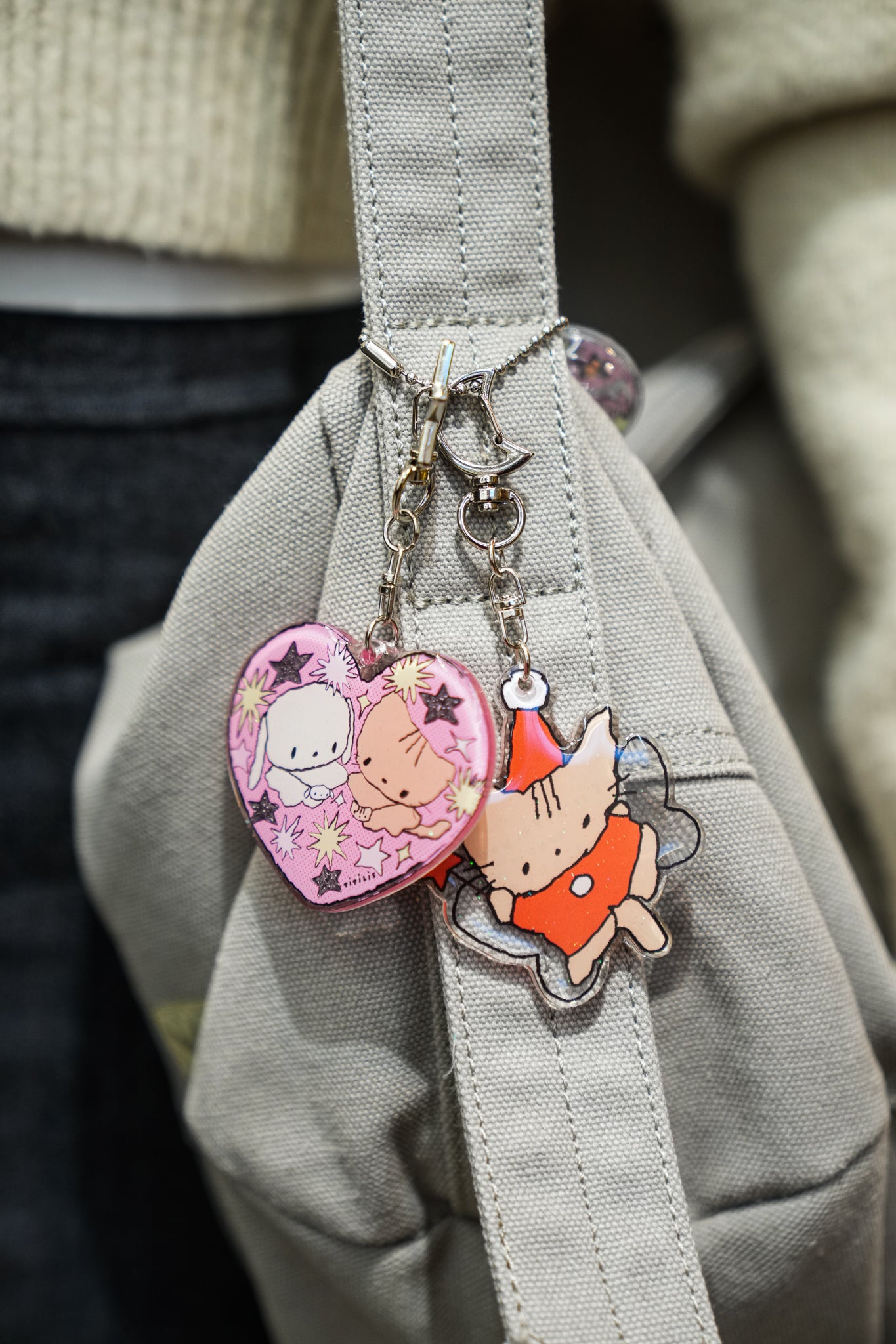 TITILIS always heart keyring