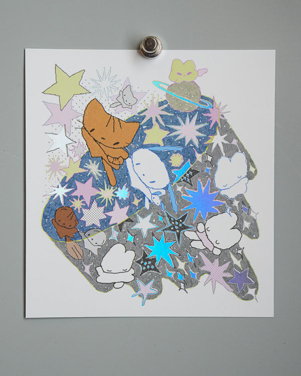 TITILIS Starlight Friends Postcard