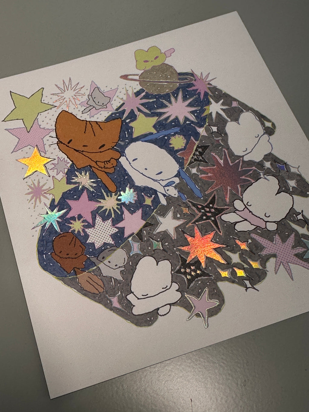 TITILIS STARLIGHT POSTCARD